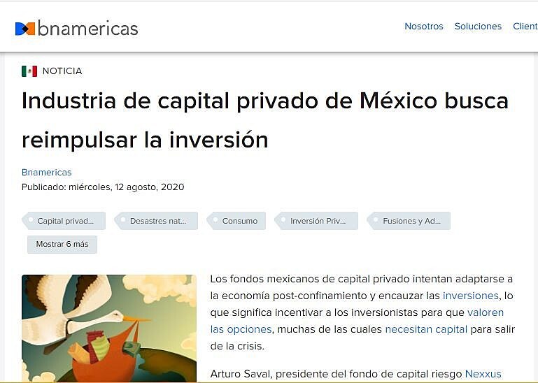 Industria de capital privado de Mxico busca reimpulsar la inversin